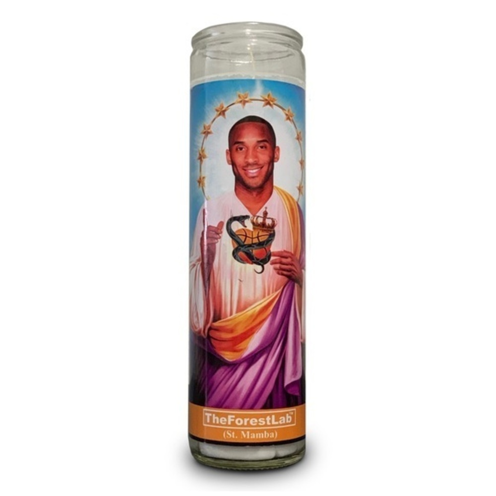 Kobe Bryant Black Mamba Saint Candle